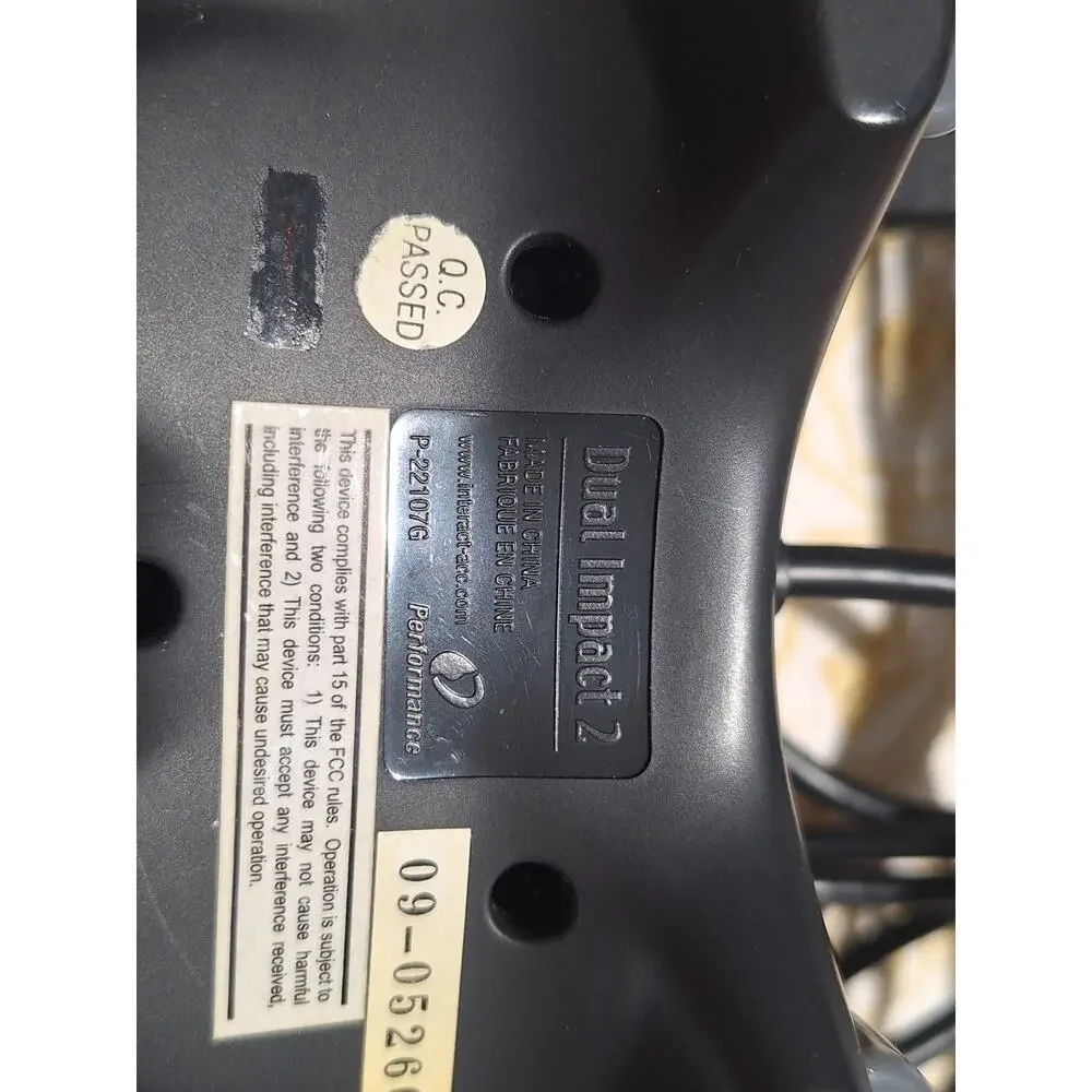 Performance Dual Impact 2 P-22107G Wired PlayStation PS1 PS2 Controller Tested